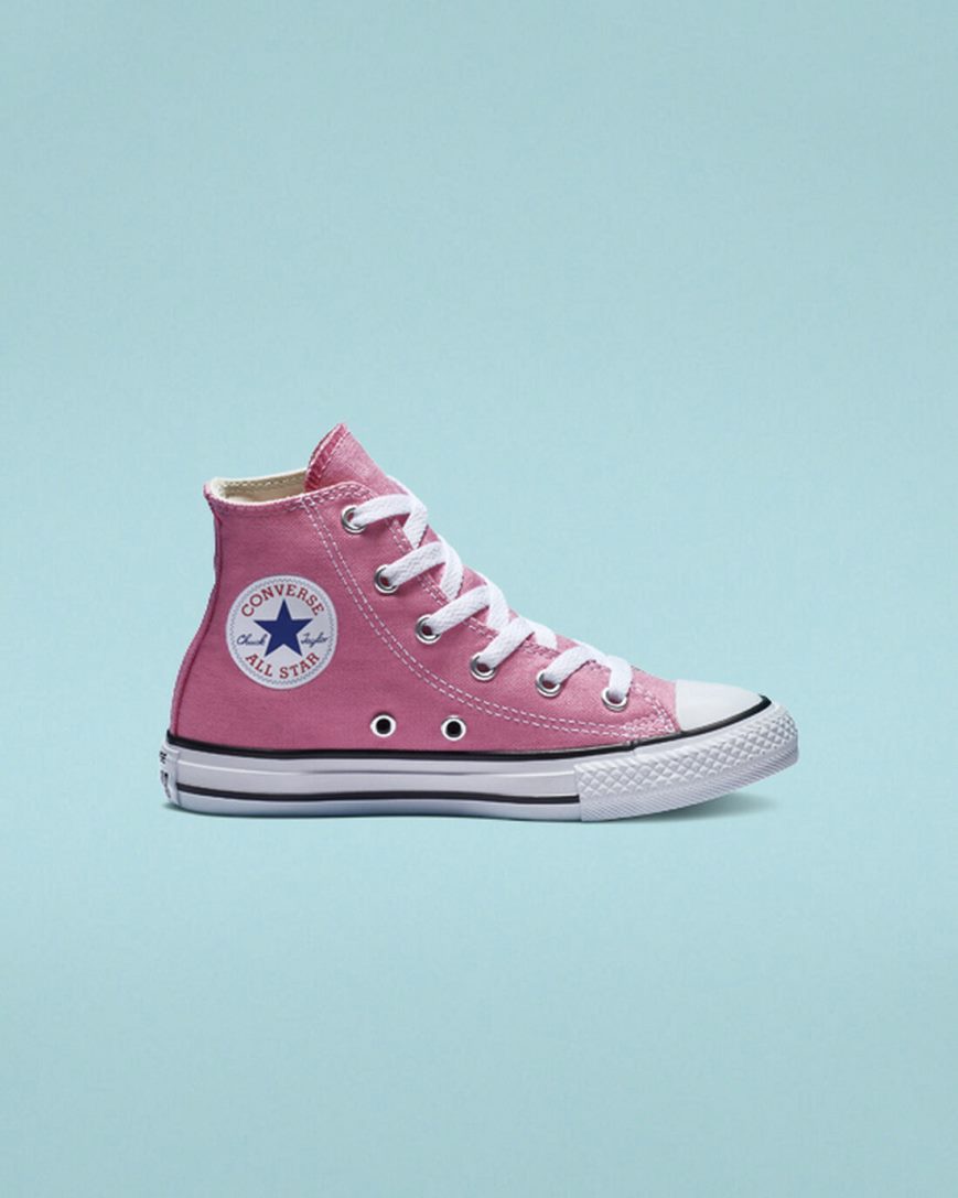 Tenisky Vysoke Converse Chuck Taylor All Star Klasické Dievcenske Ruzove | SK GIORC9